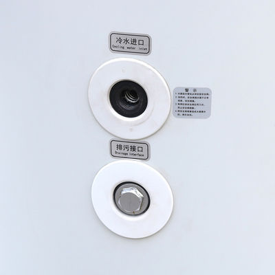 Dia 500mm 316L สแตนเลสในโค้ลแหล่งอากาศ ถังปั๊มความร้อนที่มีกระบอกภายในกระบอก