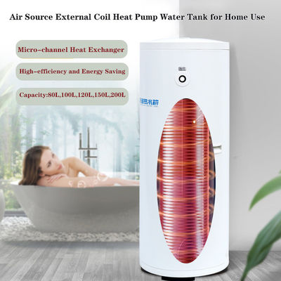 ช่องไมโครสกุลภายนอก Air Source แหล่งปั๊มความร้อน ถังน้ําสําหรับการทําความร้อนและการจัดหาน้ําร้อน